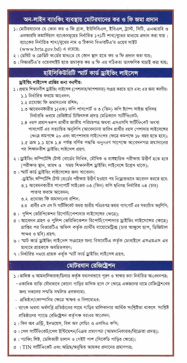 Brta Bangladesh Driving License Check Brta Bangladesh Driving License Check
